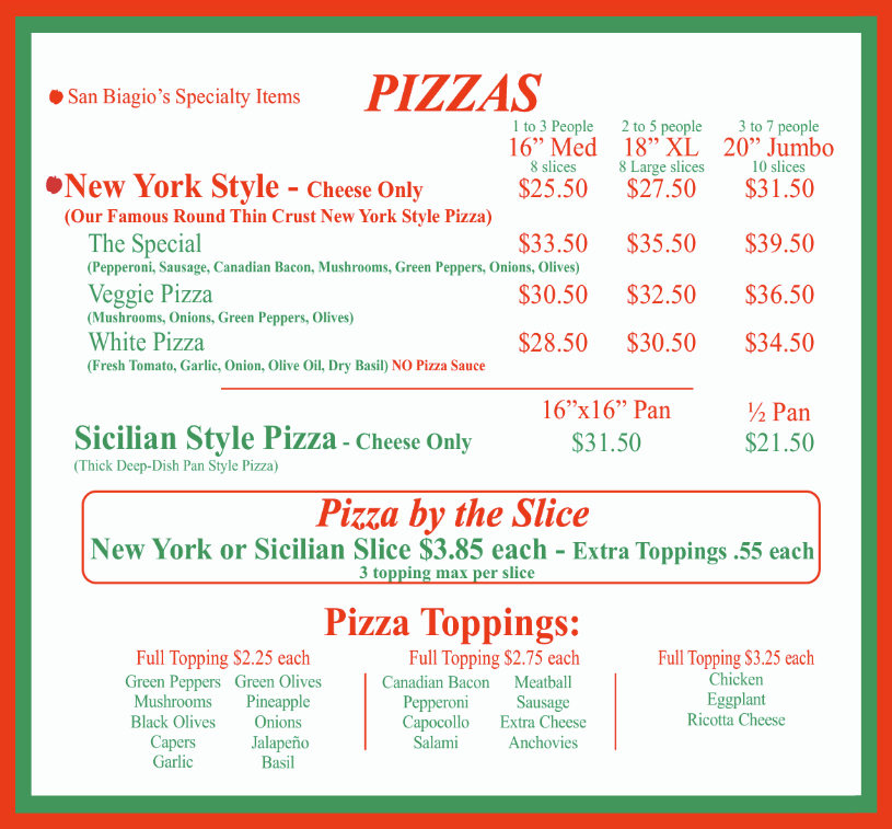 Photo of Menu
